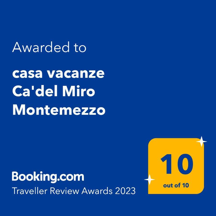 Casa Vacanze Ca'Del Miro Montemezzo Bugiallo エクステリア 写真